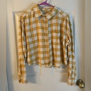 Cropped flannel